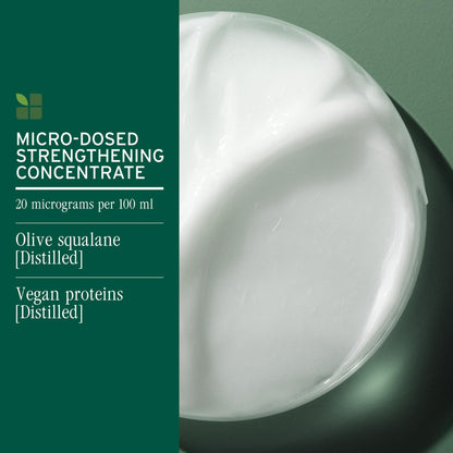 Biolage Strength Recovery Deep Treatment - Instantly Nourishes & Protects, Fortifies Strands, Reduces Breakage, With Olive Squalane & Proteins, Vegan, Paraben-Free