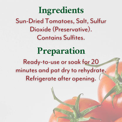 Roland Foods Sun-Dried Tomato Halves, 1 Pound Bag, Pack of 3