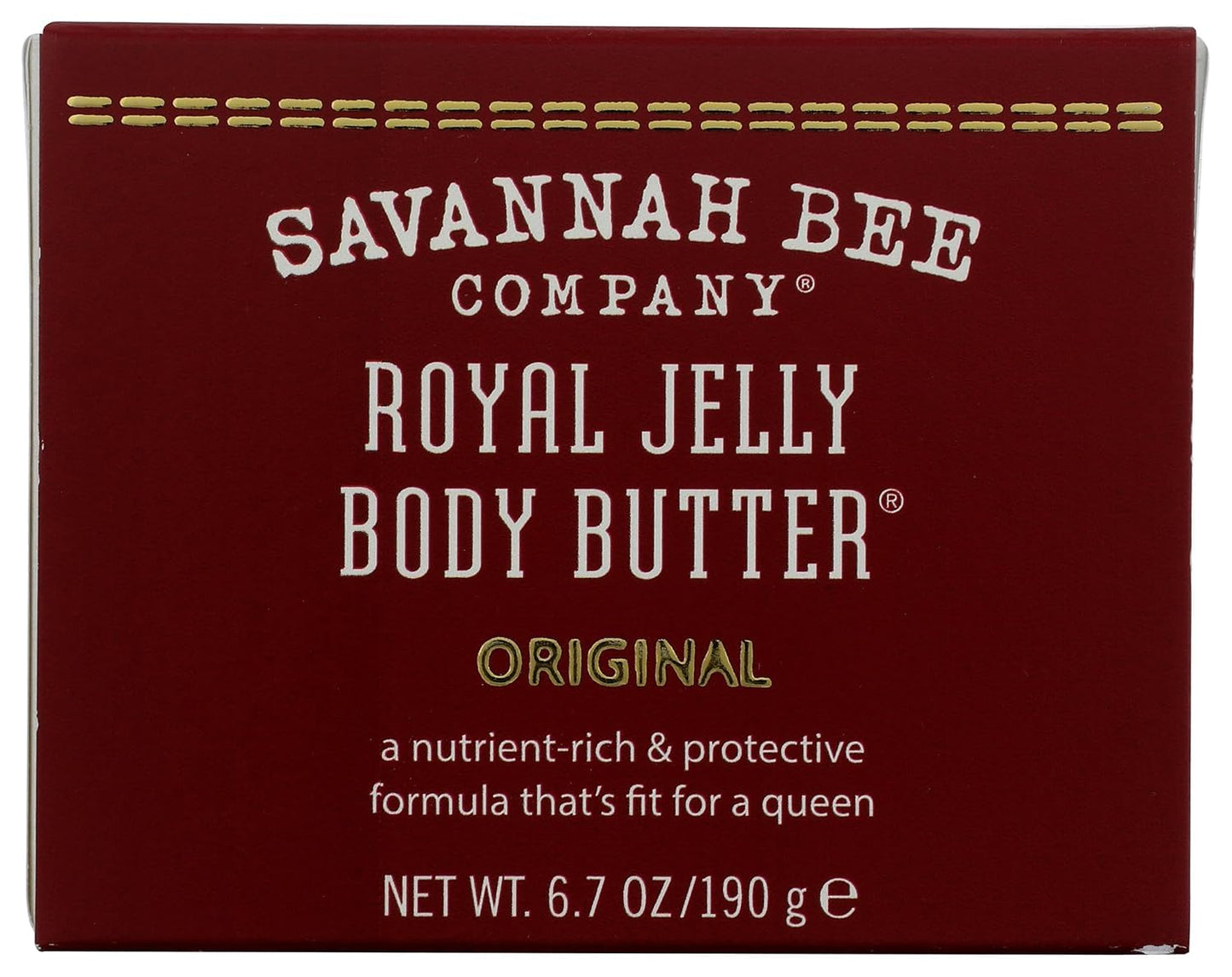 Savannah Bee Company Royal Jelly Body Butter - Deep Hydrating Body Butter