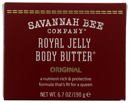 Savannah Bee Company Royal Jelly Body Butter - Deep Hydrating Body Butter
