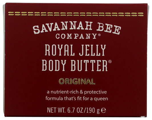 Savannah Bee Company Royal Jelly Body Butter - Deep Hydrating Body Butter