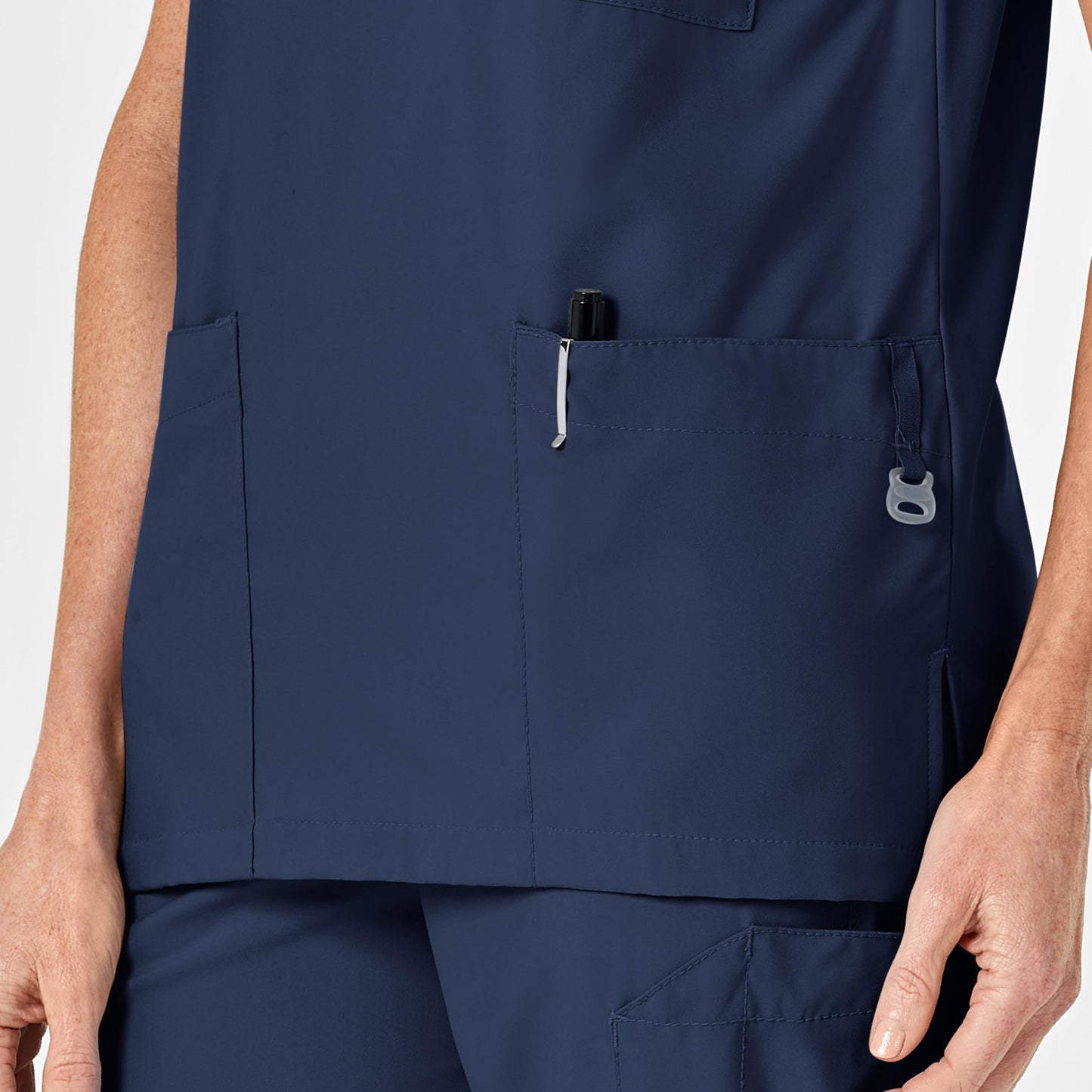 WonderWink Womens 4-Pocket Utility Top