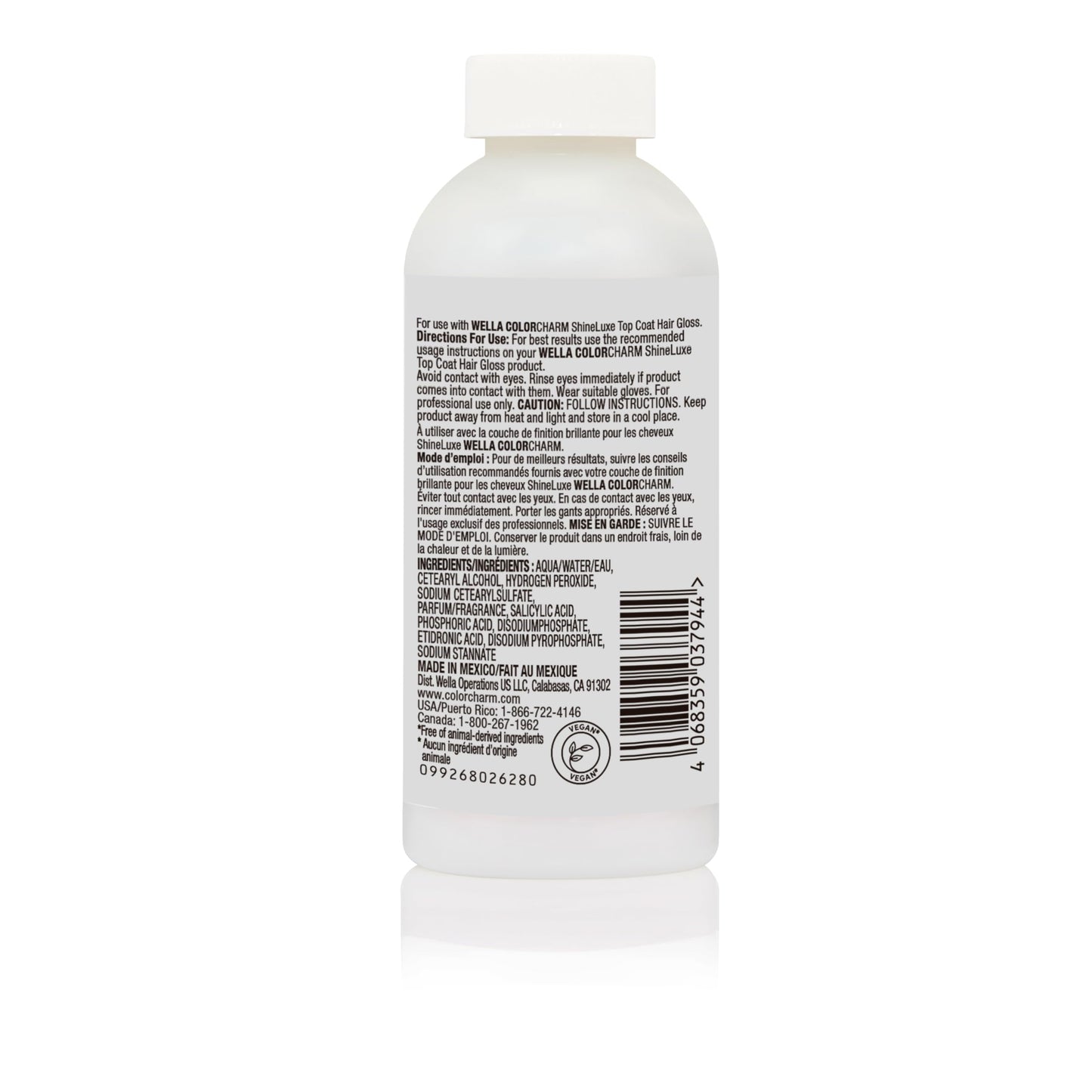 COLORCHARM ShineLuxe Cream Developer | 4 Fl Oz. | 118 ml