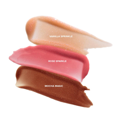 Nudestix Hydrating Peptide Lip Butter – Glossy Lip Balm with Avocado, Shea Butter & 2% Peptides for Hydration & Plumping | Clean, Vegan & Cruelty-Free
