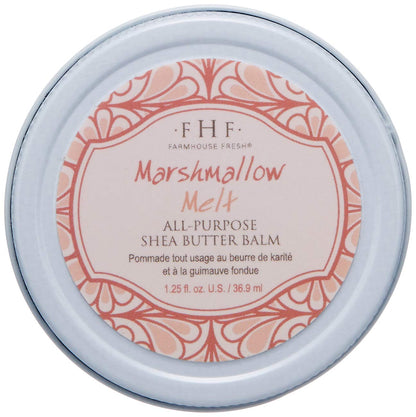 FarmHouse Fresh Marshmallow Melt All-Purpose Shea Butter Balm, 1.25 Fl Oz