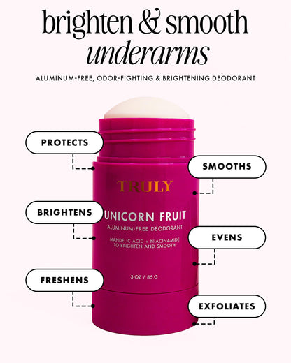 Truly Beauty Unicorn Fruit Aluminum Free Deodorant for Women