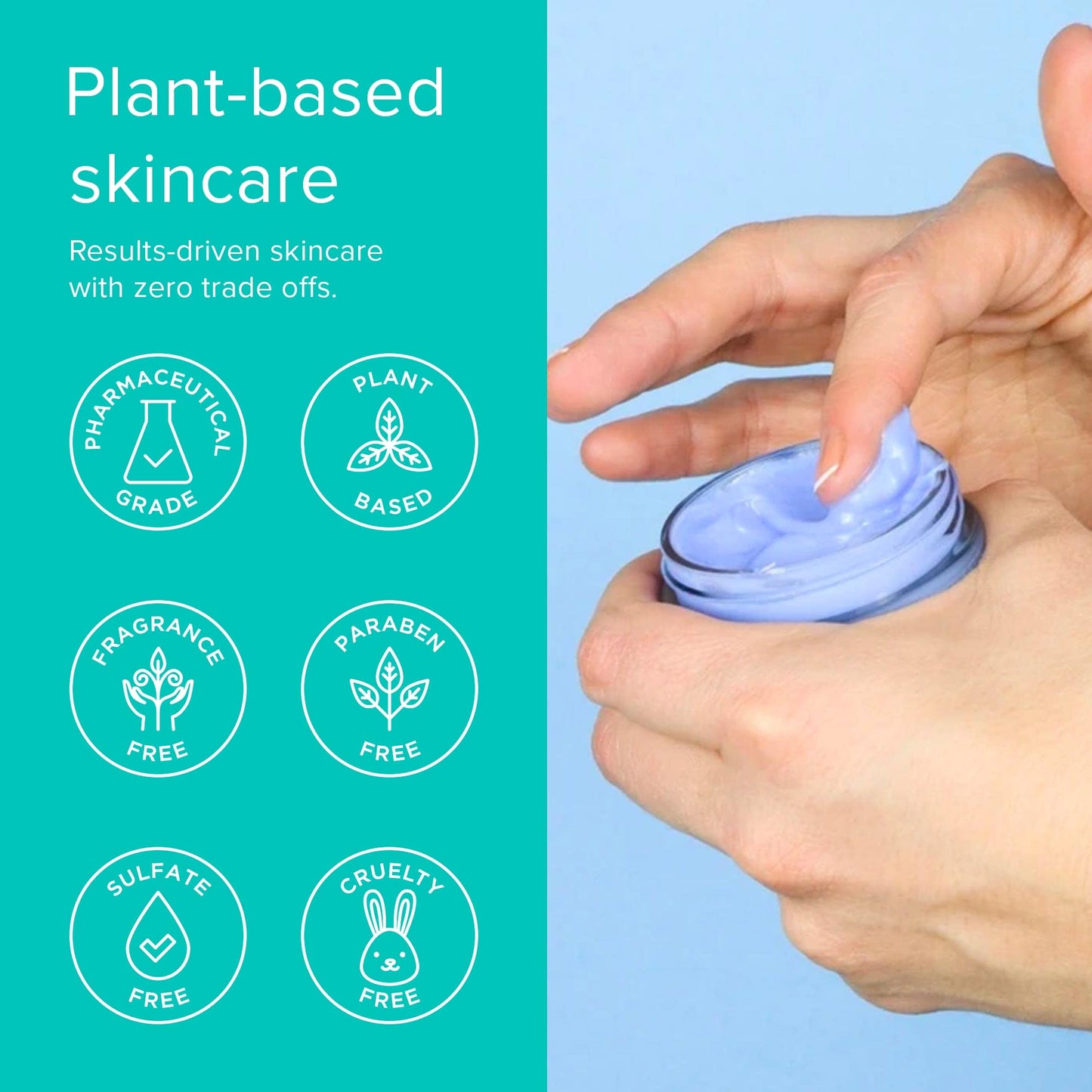 ClarityRx Call Me In The Morning Soothing Recovery Facial Cream, Natural Plant-Based Face Moisturizer with Skin-Protecting Antioxidants, Paraben & Cruelty Free Skin Care