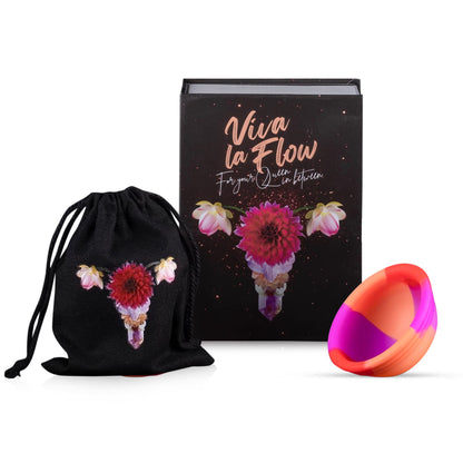 Menstrual Disc - Premium Medical Grade Silicone Design - Soft & Ultra Comfortable Period Disc - No Leaks - Up to 12 Hours Protection- Great Menstrual Cup Alternative (Rose Rage, A)