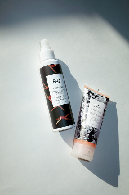 R+Co Backbend Workable Hold + Non-Aerosol Hairspray | Non-Aerosol, Quick-drying, and Weightless Hairspray | Vegan + Cruelty-Free | 4.2 Oz