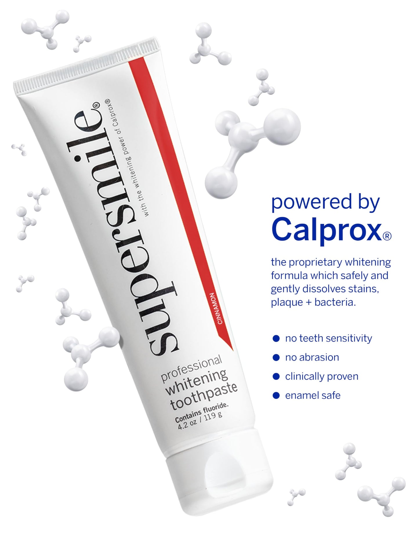 Supersmile Professional Whitening Toothpaste – Fluoride Toothpaste for Visibly Whiter Teeth – Whitens up to 6 Shades