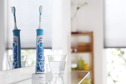 Philips Sonicare Sonic Electric Rechargeable Toothbrush for Kids, HX6311/07