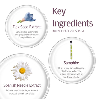 Epionce Intense Defense Serum - Anti-Aging Facial Serum with Vitamin C, Vitamin E, Vitamin D, A, B, & Niacinamide, Dermatologist Skincare