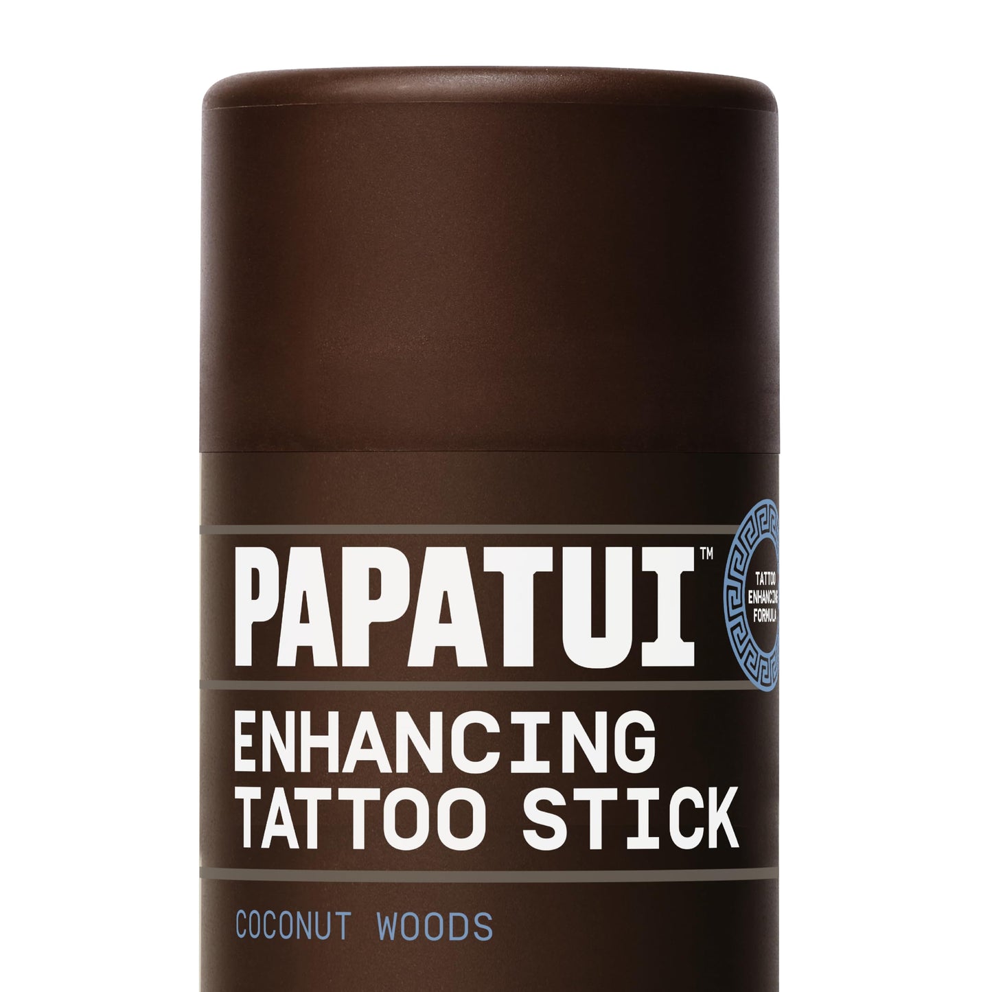 PAPATUI by Dwayne Johnson Mess-Free Enhancing Tattoo Stick | Revitalize, Protect and Brighten Tattoos | Made with Vitamin E | Coconut Woods | 2.6oz