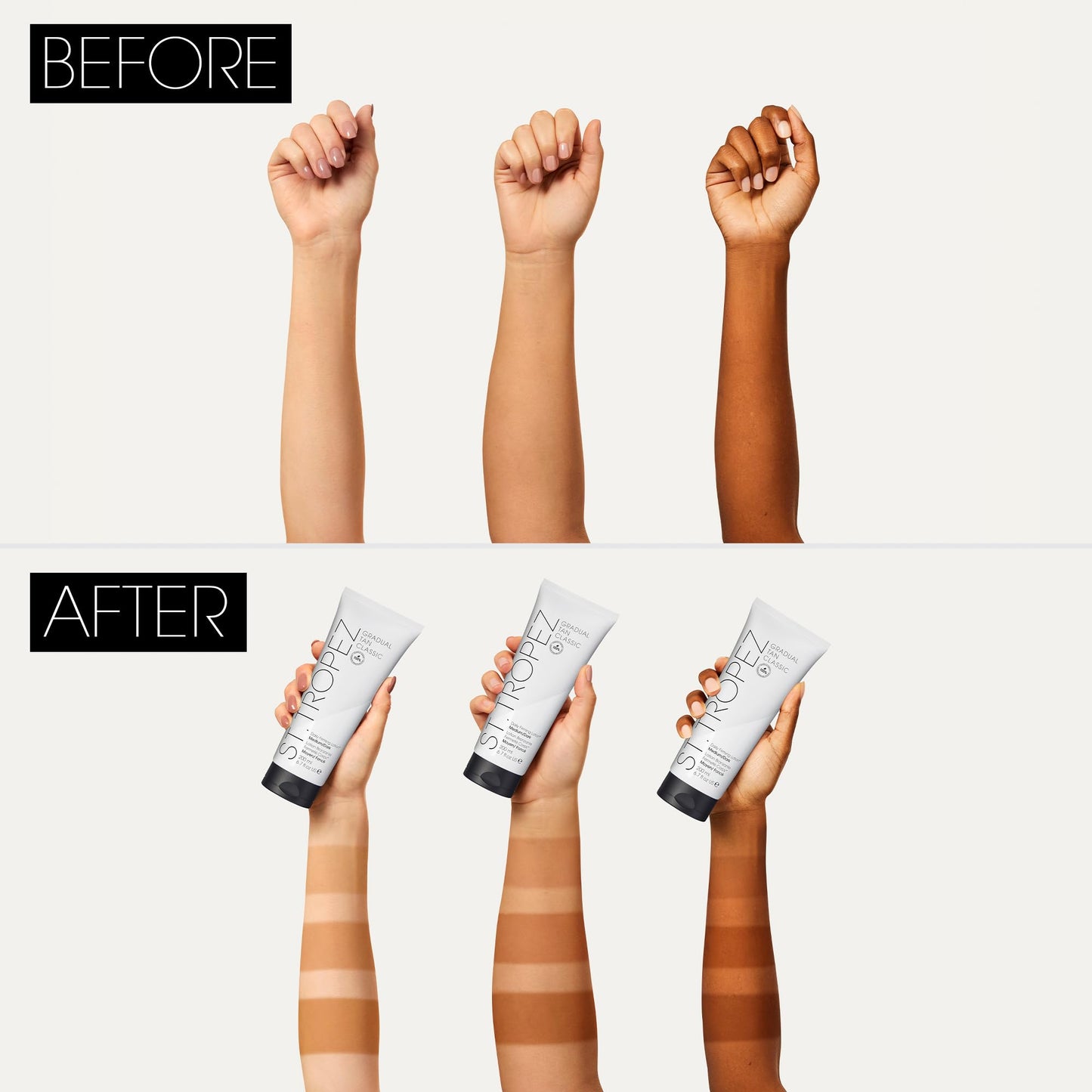 St.Tropez Gradual Tan Firming Lotion, Sun Kissed Glow Self Tan Moisturizer, 5 Skincare Benefits, Vegan, Natural & Cruelty Free, 6.7 Fl Oz