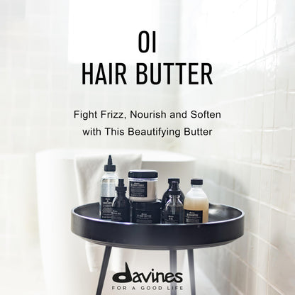 Davines OI Hair Butter, Nourish And Hydrate, Gently Moisturize And Control Frizz
