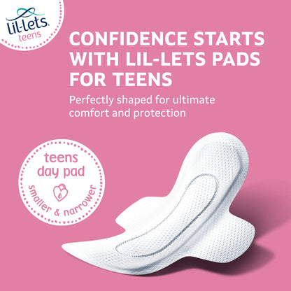 Lil-Lets Day and Night Teens Pads Bundle with Lil-Lets Teens Day Pads X 70 Count and Lil-Lets Teens Night Pads X 50 Count