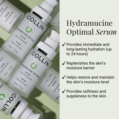G.M. COLLIN Hydramucine Optimal Serum | Hydrating Face Serum with Hyaluronic Acid | Helps Restore and Maintain the Skin’s Moisture Level