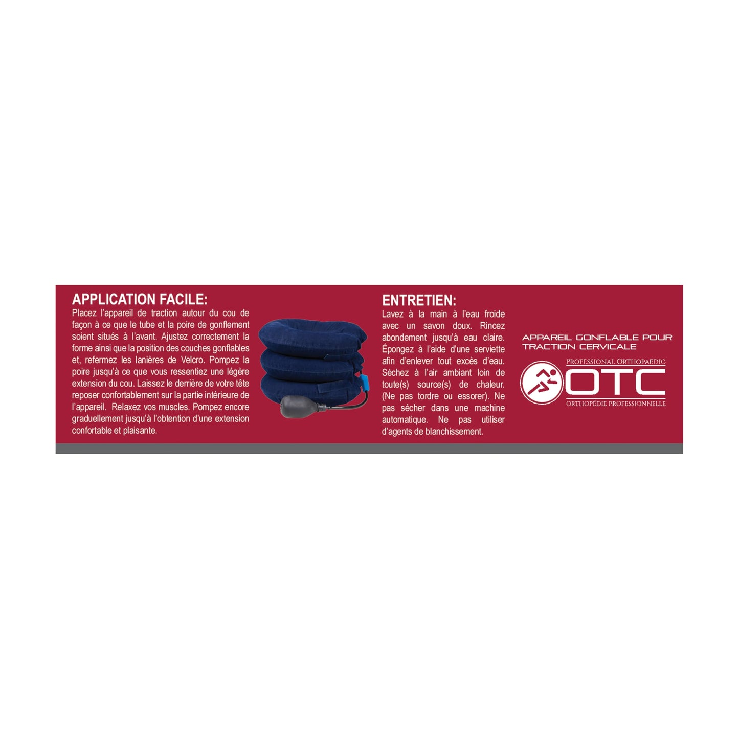 OTC Cervical Traction Unit, Head Neck Spine, Inflatable, Select Series