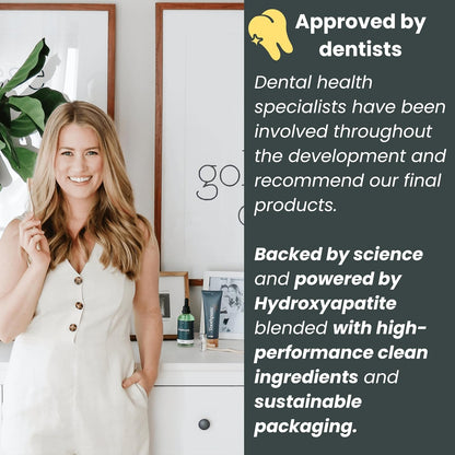 Nudge Whitening Kit with 10% Nano Hydroxyapatite Toothpaste 4.5 oz & Whitening Gel Pen 2 ml – Fluoride Free, SLS Free, Helps Reduce Surface Stains and Support a Brighter Smile