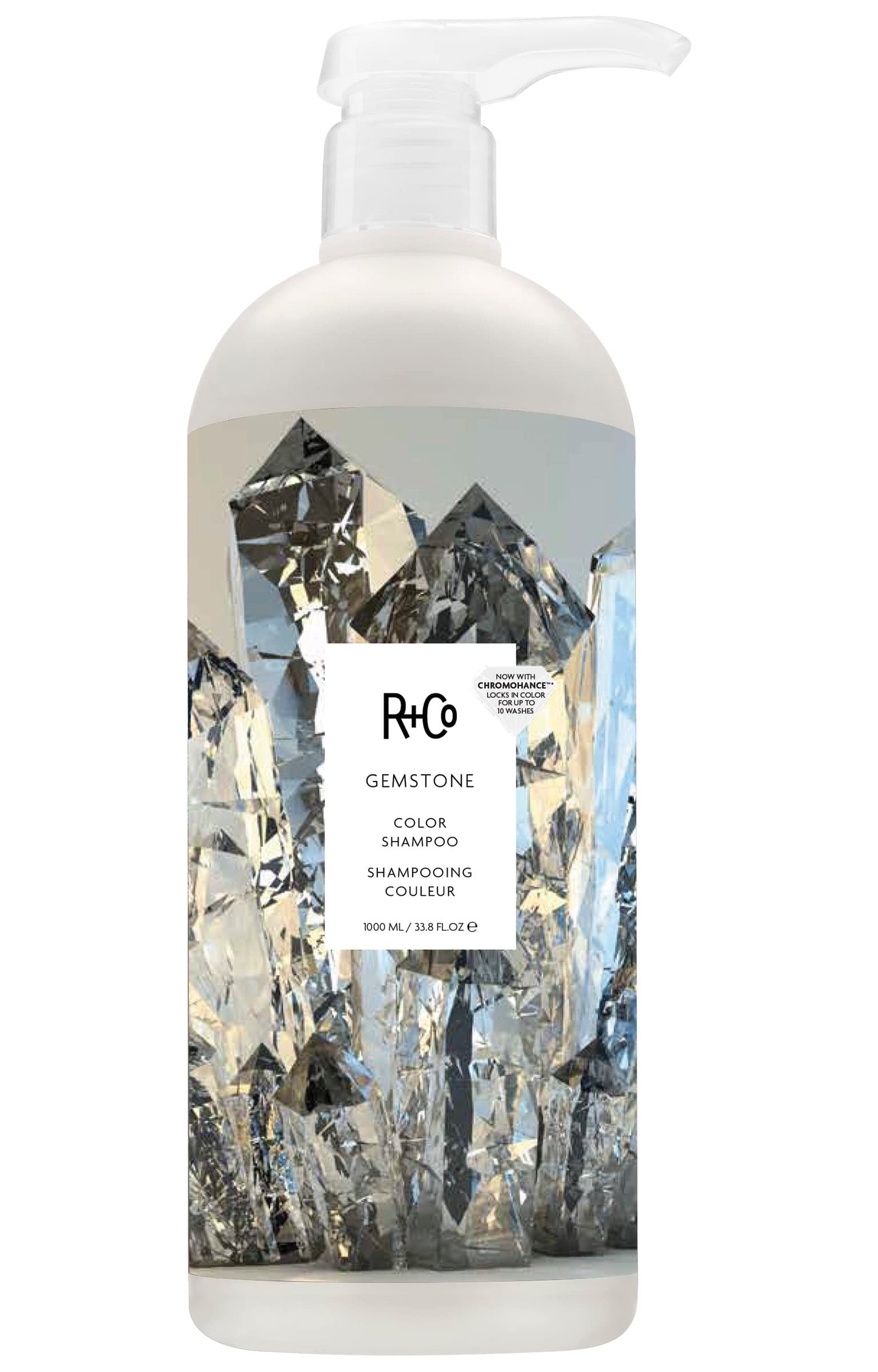 R+Co Gemstone Color Shampoo | Prolonged Color Vibrancy | Frizz Control, Repairs | Vegan + Cruelty-Free |