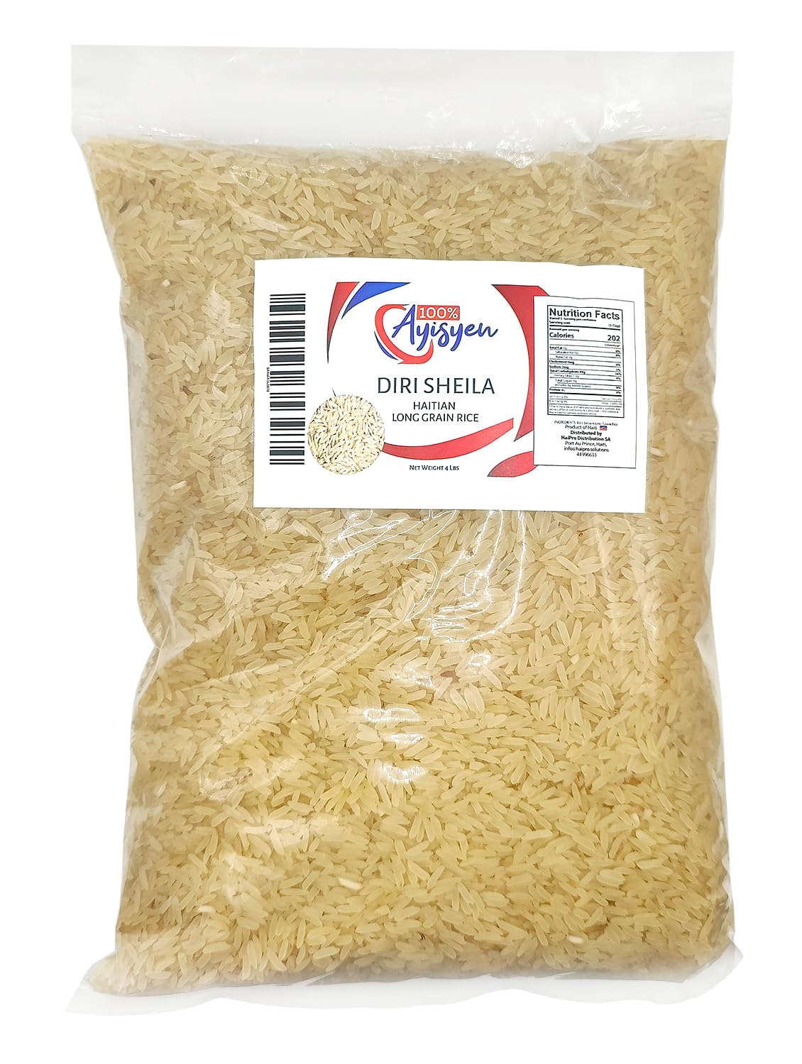 Riz Shella - Diri Shella - Rice Shella - Directly from Haiti - 100% Ayisyen