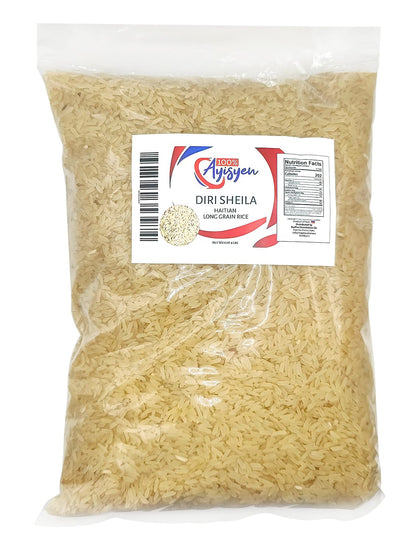 Riz Shella - Diri Shella - Rice Shella - Directly from Haiti - 100% Ayisyen