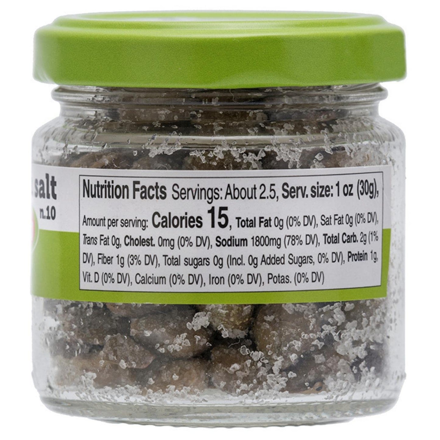 FRATELLI D'AMICO - Capers in Salt, Caperi Sotto Sale, Salted, Non Pareil, 2.5oz (70g)
