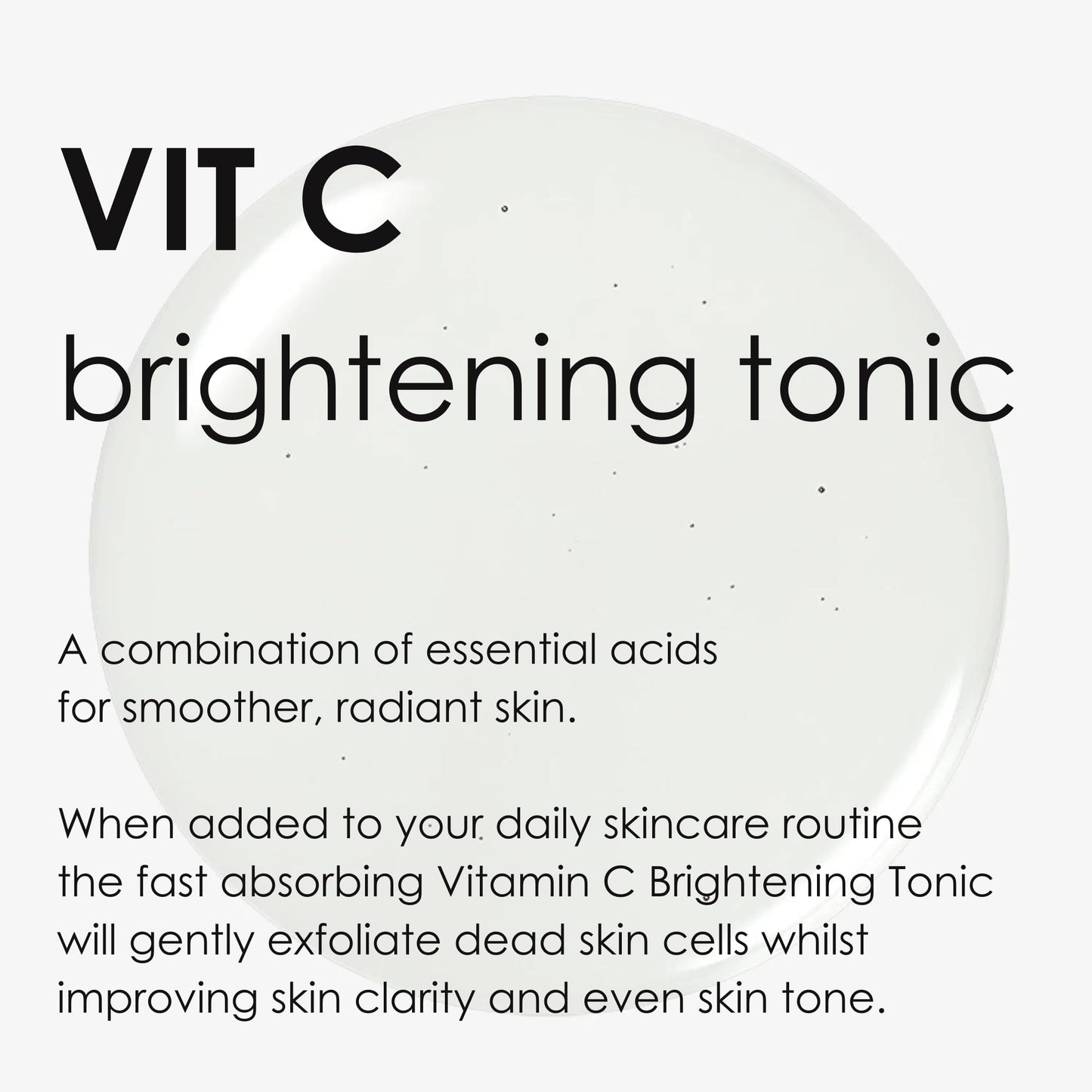 Rodial VIT C Tonic Deluxe 100ml (3.34 fl oz) | Essential Acids for Smoother, Radiant Skin | Vitamin C | Lactic Acid | Glycolic Acid | Vitamin B5