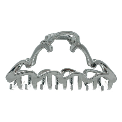Ouidad Made for Curls XL Claw Clips, Gold and Silver, 2 Count