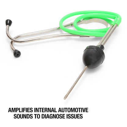 OEMTOOLS 25210 Mechanic's Stethoscope, Diagnose Engine Noise, Universal Fit, Automotive Diagnostic Tool for Mechanics and DIY Enthusiasts, High Sensitivity, Shockproof Construction