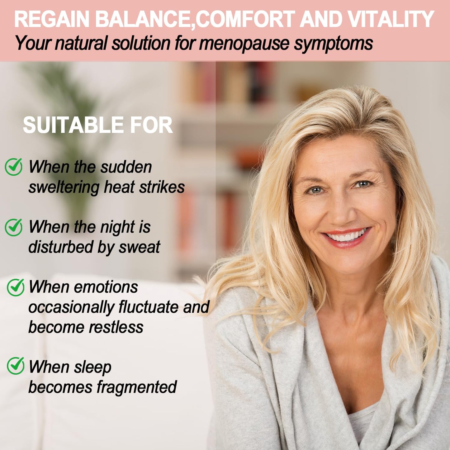 Bioidentical Estriol Cream for Women, Intimate Moisturizing Cream for Vaginal Dryness & Discomfort, Menopause Support (Peach Flavor)
