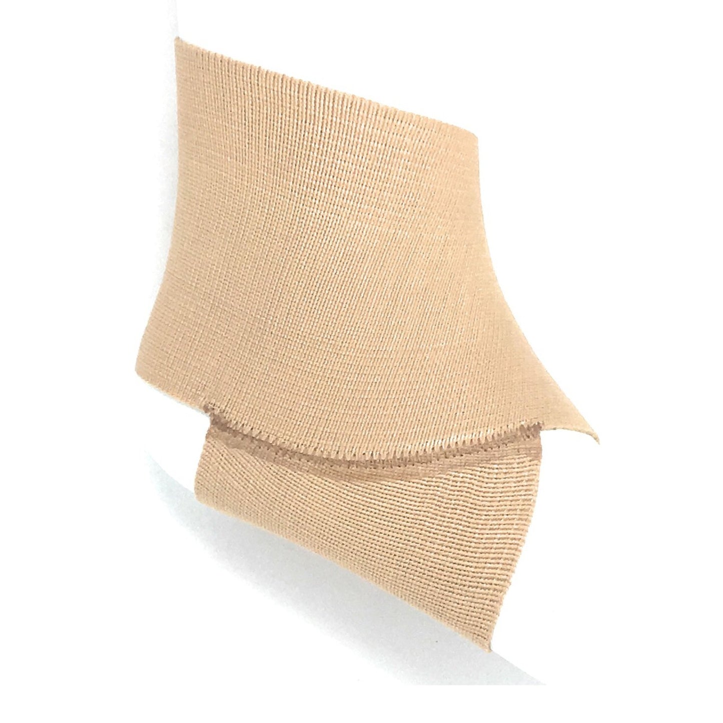 Champion Figure 8 Ankle Support, Light Elastic Compression Brace, Muscle Joint Recovery, Beige, Medium