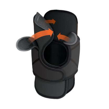 Shock Doctor Knee Brace Wrap, Knee Support Stabilizes Patella, Provides Comfortable & Lightweight Compression to Stabilize Muscles in The Knee, Single