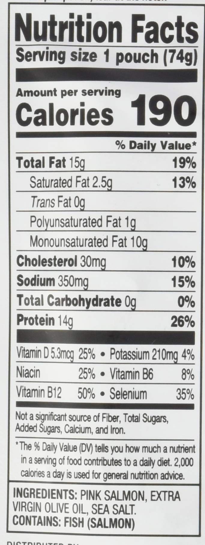 StarKist Selects E.V.O.O. Wild-Caught Pink Salmon - 2.6 oz Pouch