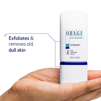 Obagi Nu-Derm Exfoderm – Lightweight Exfoliating Lotion with Phytic Acid – For Normal to Dry Skin Types