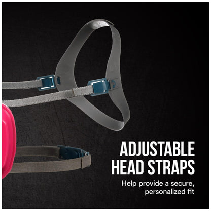 3M - 65023QLHA1-C Pro MultiPurpose Respirator with Quick Latch, Medium