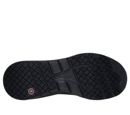 Skechers Mens Work: Arch Fit 2.0 Slip Resistant Lace Up Sneakers for Men