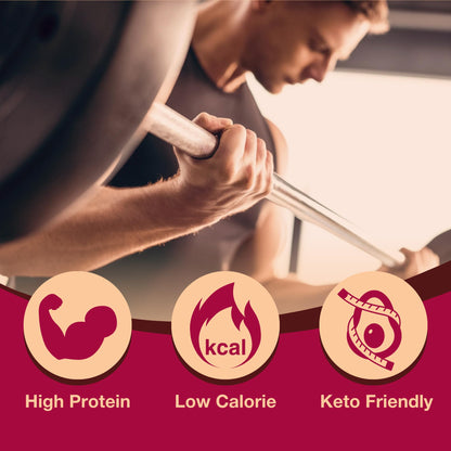 ProtiDIET High Protein Chicken Soup Mix - Low Sugar, No Fat, Quick and Easy-to-Prepare Meal Replacement Protein Powder Soup Mix Nutritious Vitamins - 7 Pouches Per Box