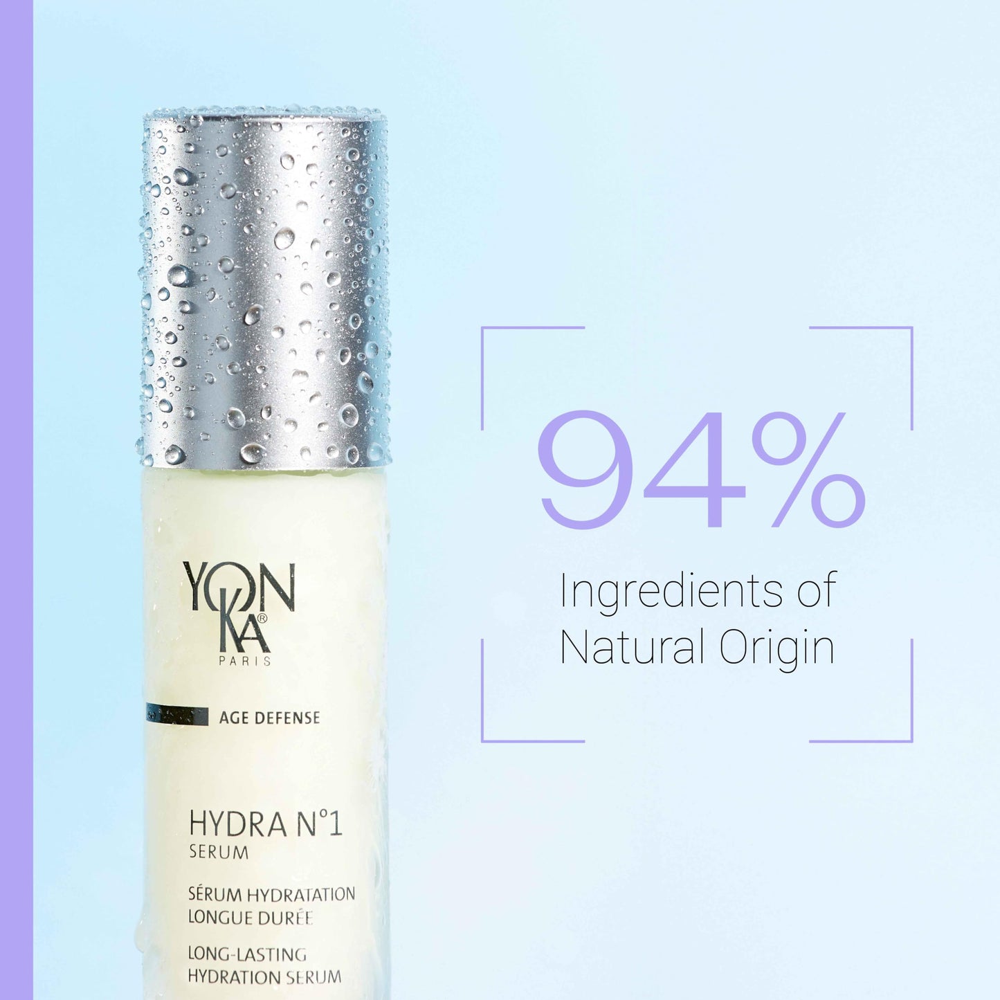 Yon-Ka Hydra N°1 Serum | Hydrating & Anti-Aging Face Serum with Hyaluronic Acid, Aloe Vera & Vitamin C | Smooths, Plumps & Revives | For Dry & Mature Skin | Paraben-Free | 30 ml