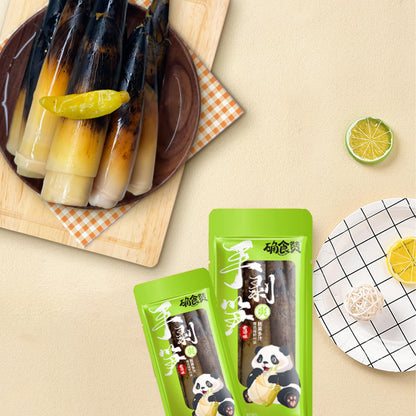 Hand Peeled Bamboo Shoots,Pickled Bamboo Shoot Tip,Aged Soup with Pickled Peppers,Instant Snack Food,Pickleds Vegetables,Low Calorie,0 Fat(2 Bags,460g)