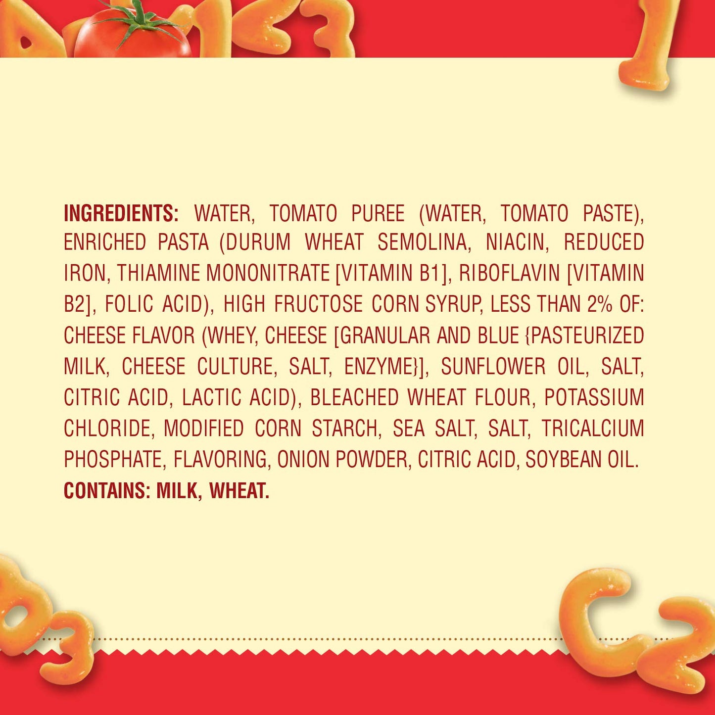Chef Boyardee Mini ABC's and 123's Pasta, Canned Food, 15 Ounce (Pack of 12)