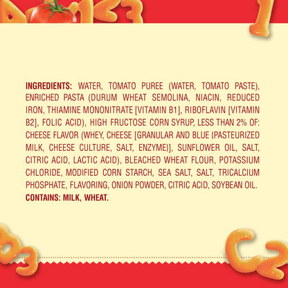 Chef Boyardee Mini ABC's and 123's Pasta, Canned Food, 15 Ounce (Pack of 12)