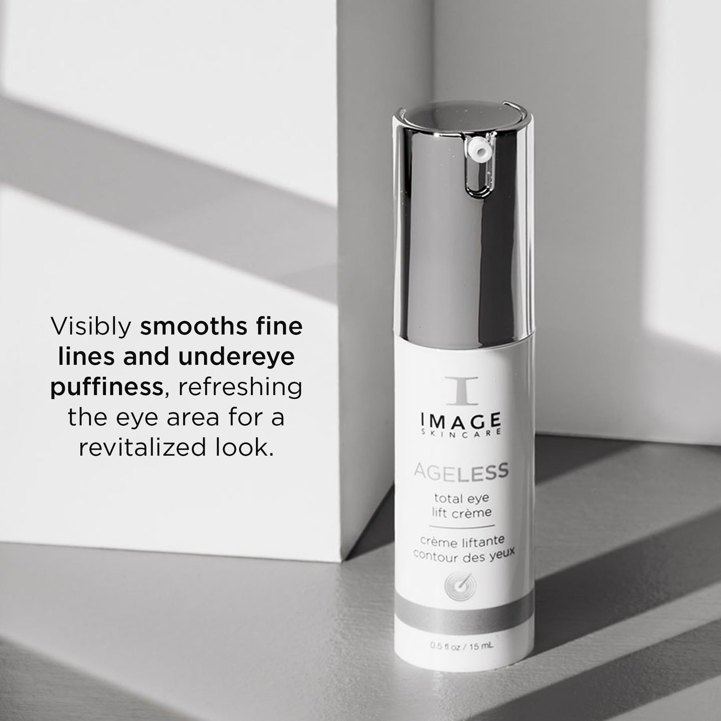 IMAGE Skincare, AGELESS Total Eye Lift Crème, Under Eye Circle, Bags and Wrinkle Rescue, 0.5 fl oz