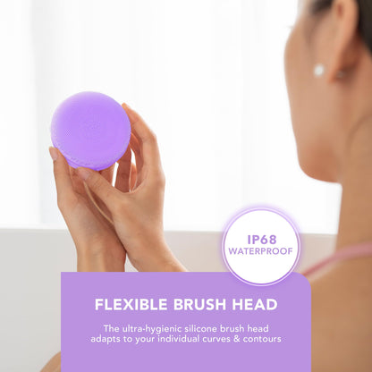 FOREO LUNA 4 body- Body Brush- Whole Body Skin Care - Exfoliating Body Scrubber- Enhances Absorption of Lotion Actives- Premium Lymphatic Drainage Skincare Tool- Waterproof -USB-Rechargeable- Lavender
