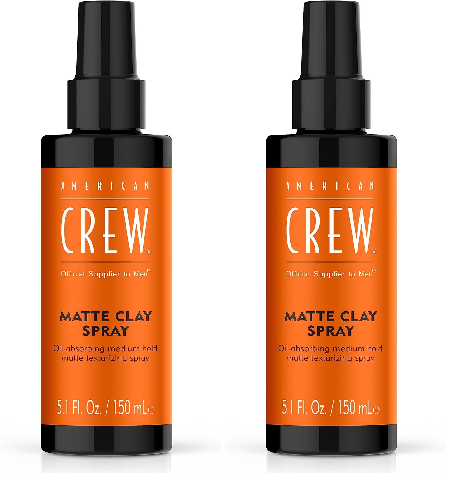 American Crew Matte Clay Spray 5.1 Fl Oz (Pack of 2)