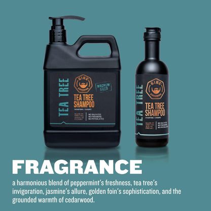 Gibs Grooming Tea Tree Shampoo and Conditioner Combo Box