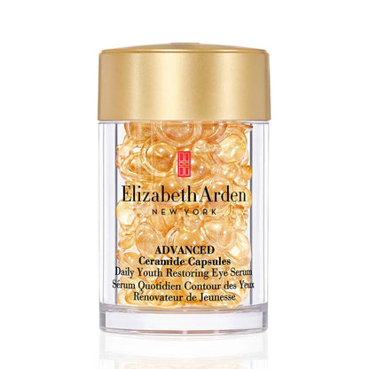 Elizabeth Arden Advanced Ceramide Eye Serum Capsules, Youth Restoring Daily Skin Care, 60 Count