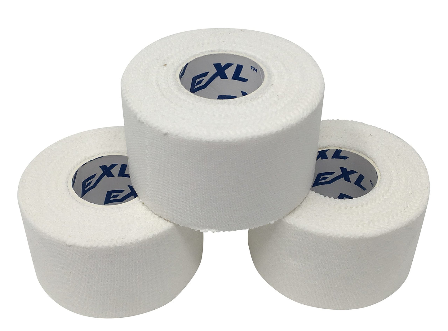 White Athletic Tape - 1.5" x 5yards (Latex-Free) (Pack of 3 Rolls)