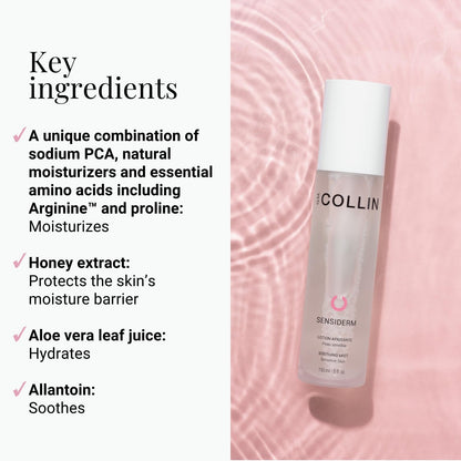 G.M. COLLIN Sensiderm Soothing Mist | Facial Toner and Hydrating Spray for Sensitive Skin | Soothes and Hydrates