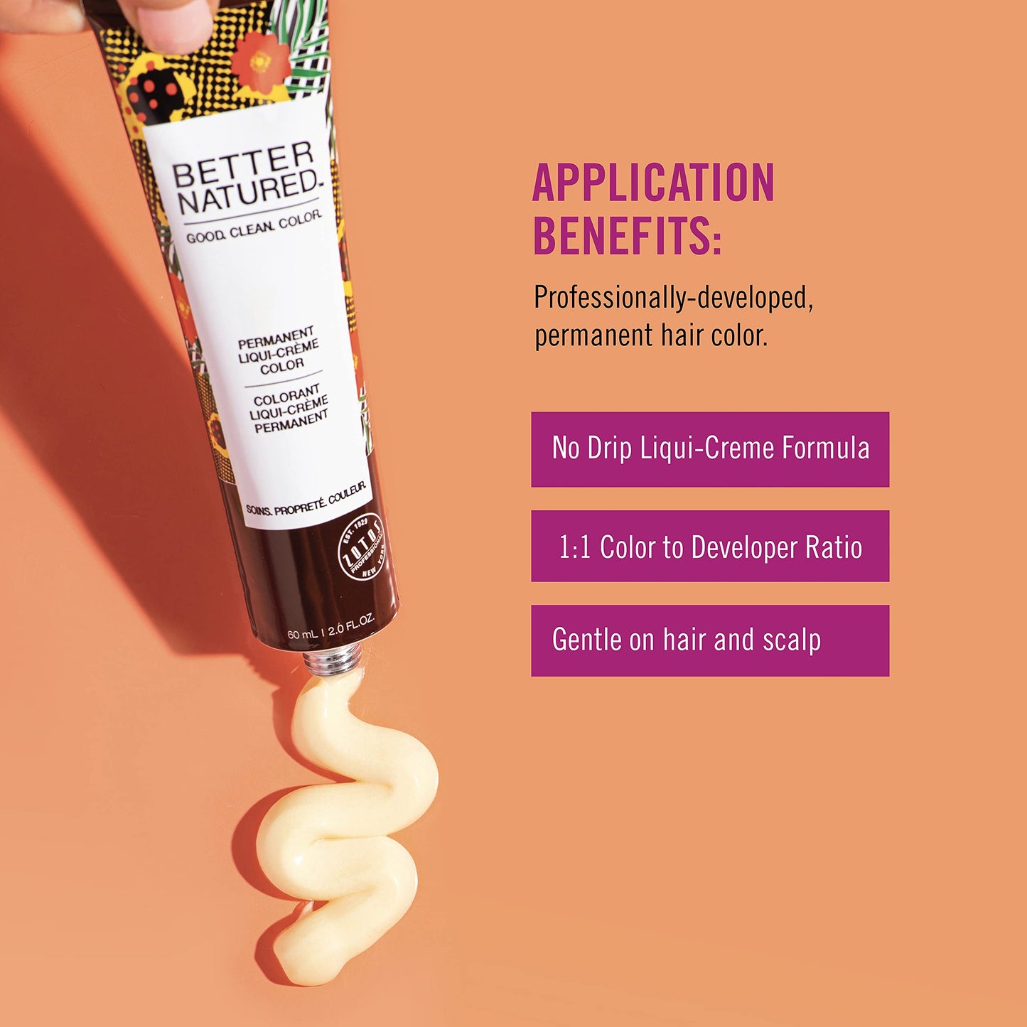Better Natured Permanent 8BA Blue Ash Blonde Hair Color Dye - Naturally-derived, Vegan & 100% Gray Coverage that Lasts up to 8 Weeks
